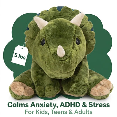 Plushling 5lb Weighted Dinosaur