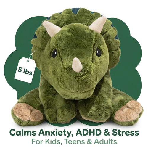 Plushling 5lb Weighted Dinosaur